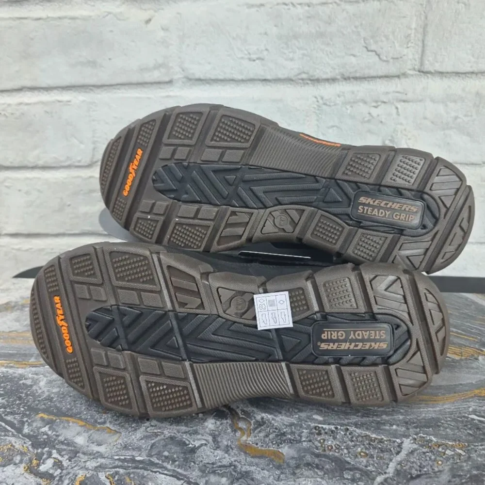 Skechers Slip-Ins John Deere Edgerton Waterproof Work Boots Size 11 Wide